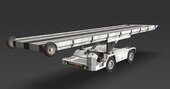 Conveyor Crane o Banda Conveyor del juego Just Cause 4 con luces funcionales y colores primario y secundario intercambiables y buenas colisiones para transportar otros vehículos